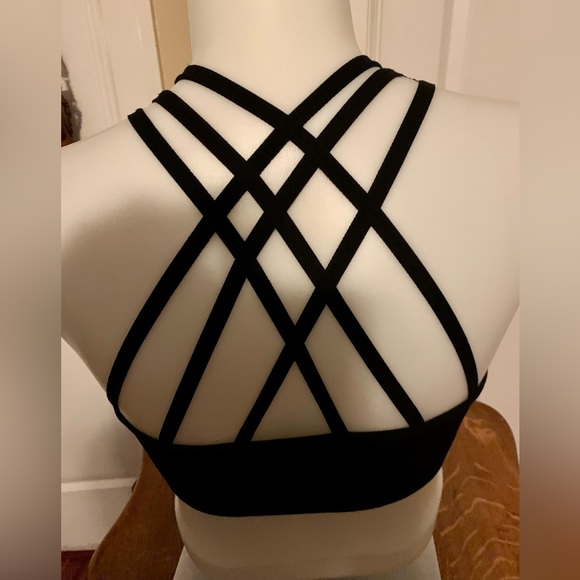 LN LOW SCOOP SPORTS BRA. RACERBACK STYLE. - Picture 2 of 7